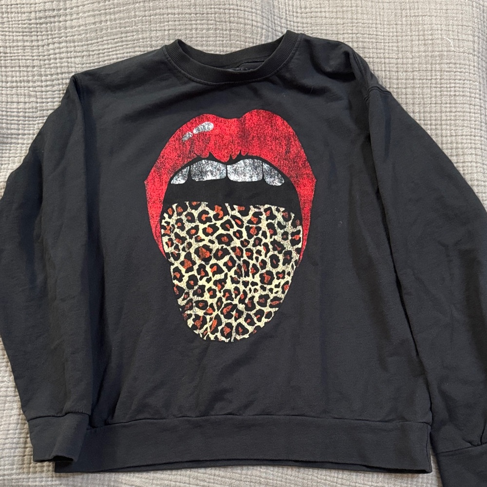 Prince Peter Collection Black Logo Crewneck